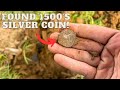 Found Hammered Silver Coins while Metal Detecting the UK for Treasure
