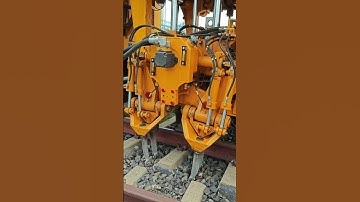 UNIMAT Paking Machine Working 🛤️ #railwaytrack #railway #viral #tranding