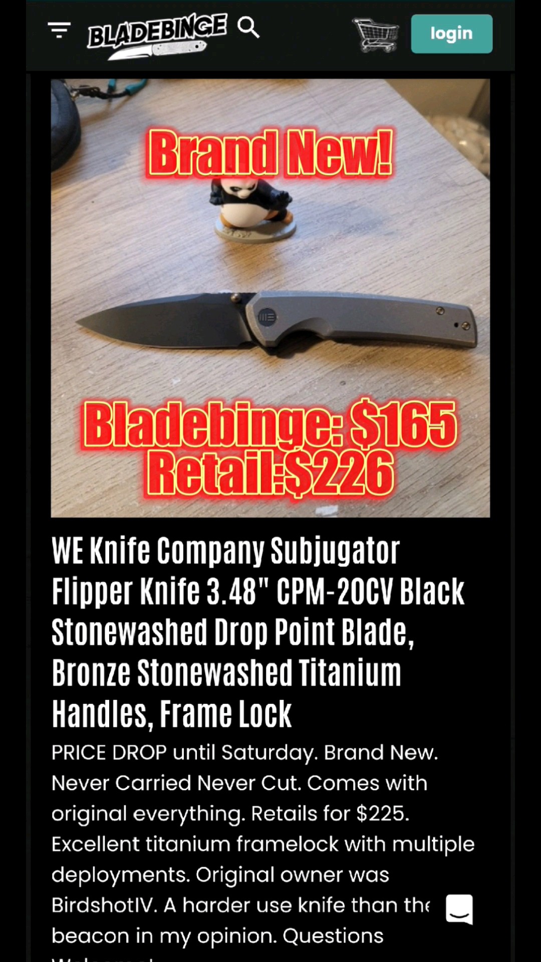 INSANE KNIFE DEALS! (Act Now only 2 available) - YouTube INSANE KNIFE DEALS! (Act Now only 2 available) - YouTube