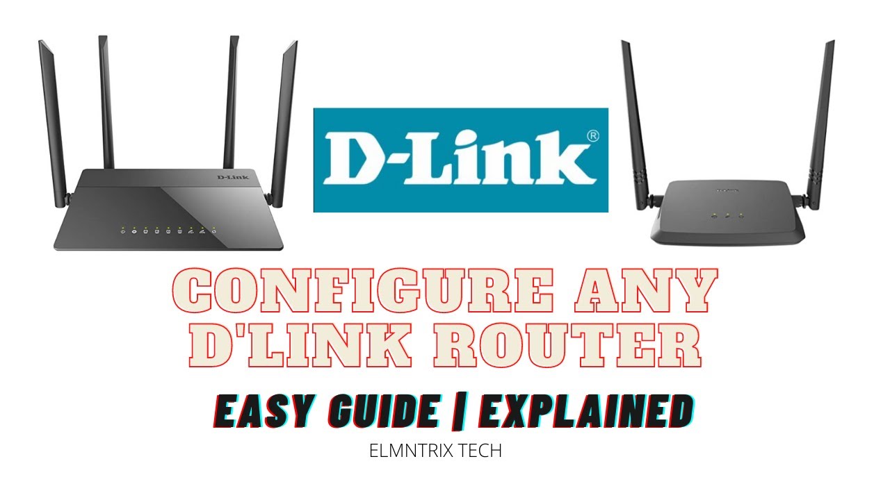 DLINK ROUTER SETUP SETUP CONNECTION ON DLINK ROUTER GUIDE YouTube