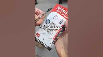 Diablo Metal Demon Drill Bits - Made in Germany