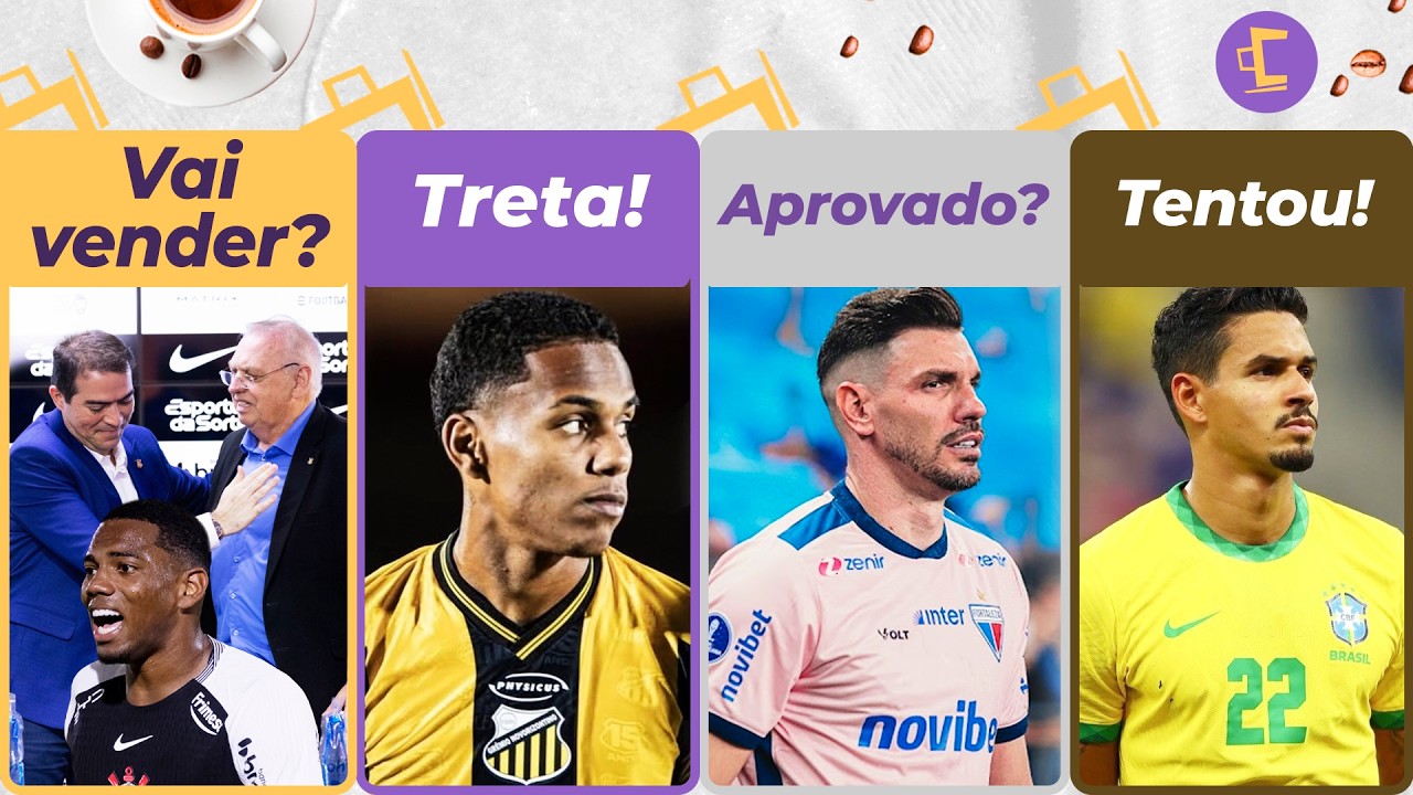 Corinthians recua ou pede mais por André? l Dantas na mira? l Tentou Veríssimo l Goleiro aprovado?
