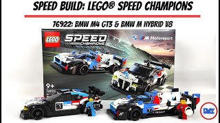 Speed Build: LEGO Speed Champions 76922: BMW M4 GT3 & BMW M Hybrid V8