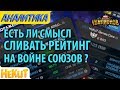 Есть ли смысл сливать рейтинг на Войне Союзов? [Marvel Contest of Champions]