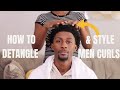 Men Curly Hair Routine | Natural Hair