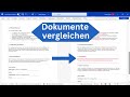 Word Dokumente vergleichen - Änderungen hervorheben [nebeneinander, zusammenführen]