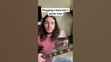 Plugging a Bass into a Guitar Amp