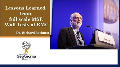 Lessons Learned from full scale MSE Wall Tests at RMC