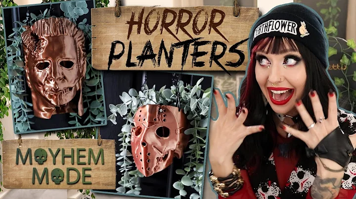 Spooky Plant Room MUST-HAVE: HORROR PLANTERS!!! | ...