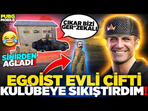 BENİMLE DALGA GEÇEN EGOİST EVLİ ÇİFTİ KLÜBEYE SIKIŞTIRDIM 😎 ÇILDIRDILAR 😡 | PUBG MOBILE