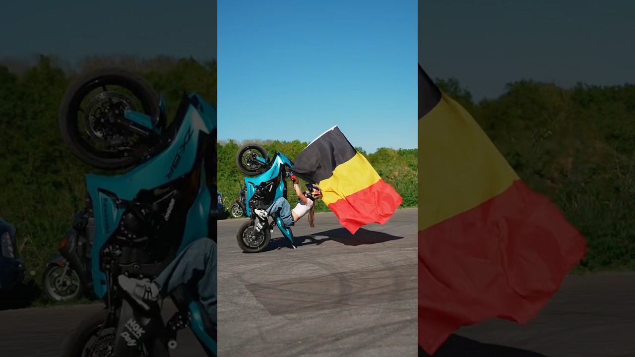 Belgian vibes on my spot ? 🇧🇪🏍️