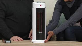 Duraflame Infrared Quartz Oscillating Tower Space Heater on QVC