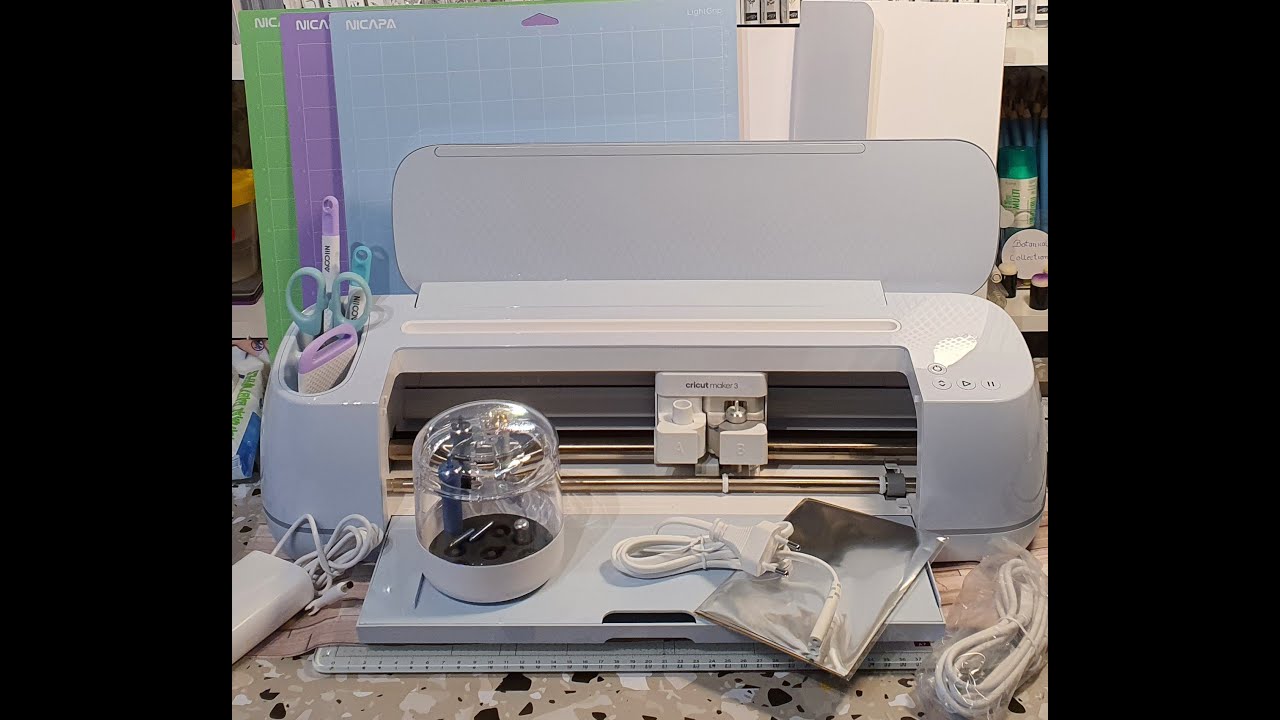 Plotter doch mal #Boxenopining CRICUT MAKER 3 und Zusatz Material - YouTube