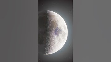 🌓🔭🤩The First Quarter Moon through an 8” refractor telescope #Moon #theMoon #telescope