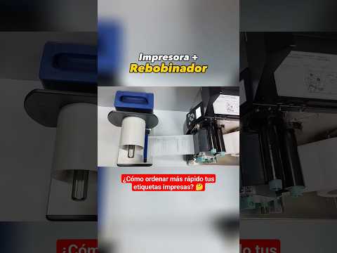 🏷️ #printer #rebobinador