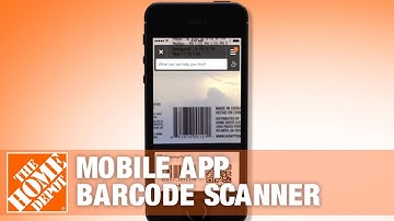 Barcode Scanner | The Home Depot Mobile App