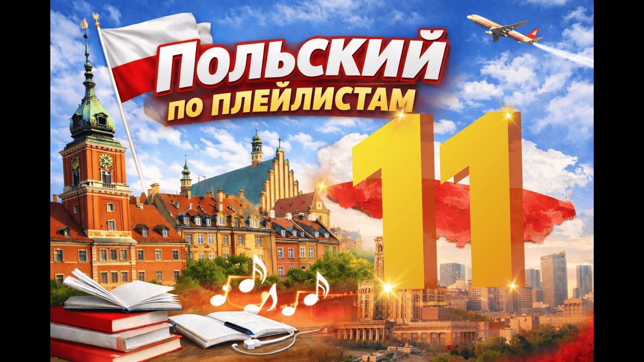 ПОЛЬСКИЙ ПО ПЛЕЙЛИСТАМ. УРОКИ ПОЛЬСКОГО ЯЗЫКА. УРОК 11