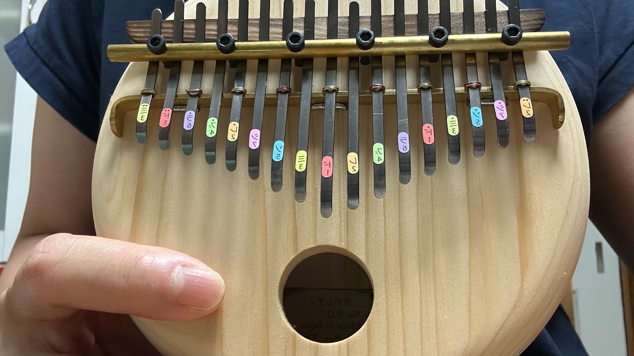 満月カリンバをお迎えしました♪説明欄も見てね☺️ - YouTube