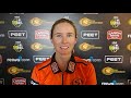 Beth Mooney talks about the Perth Scorchers performance in the WBBL