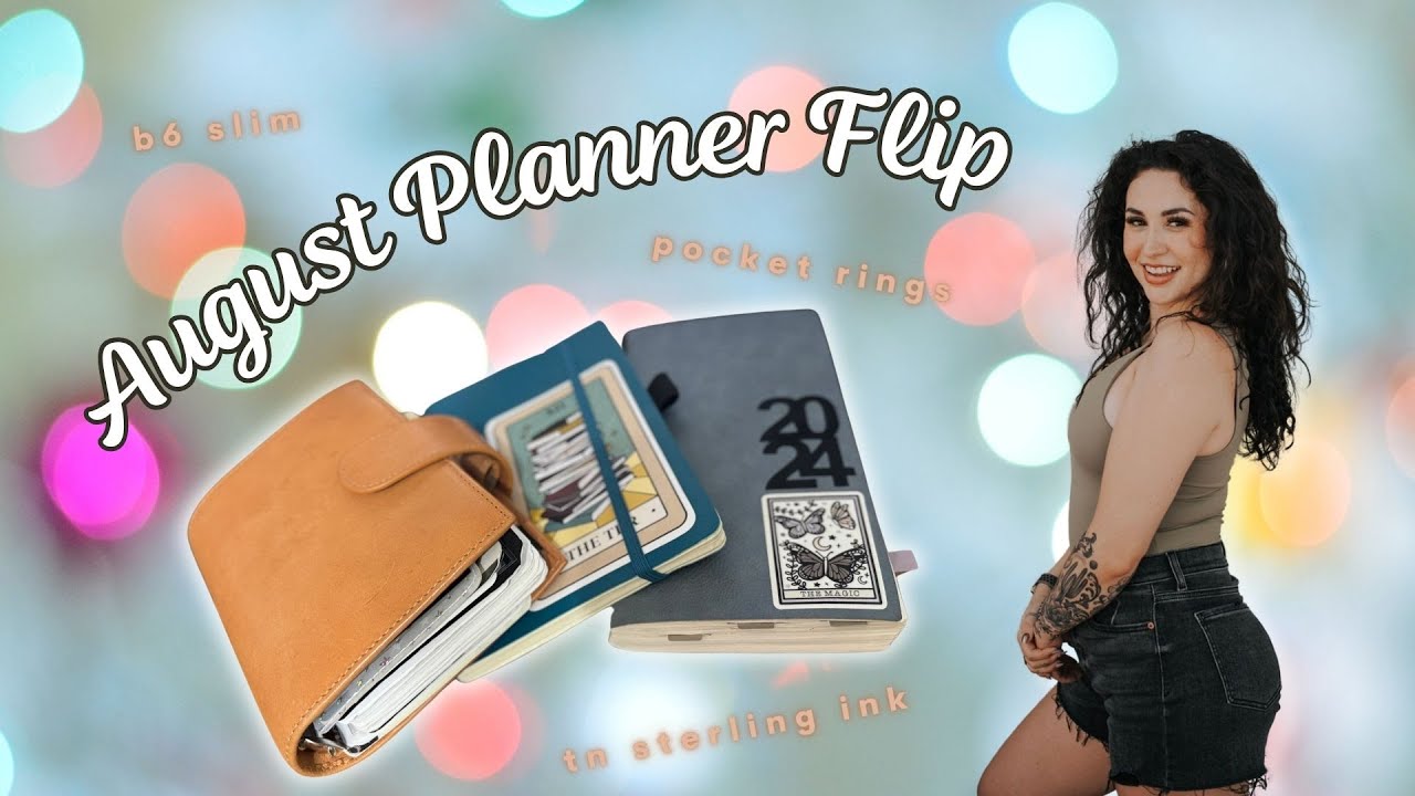 August 2024 Planner Flip