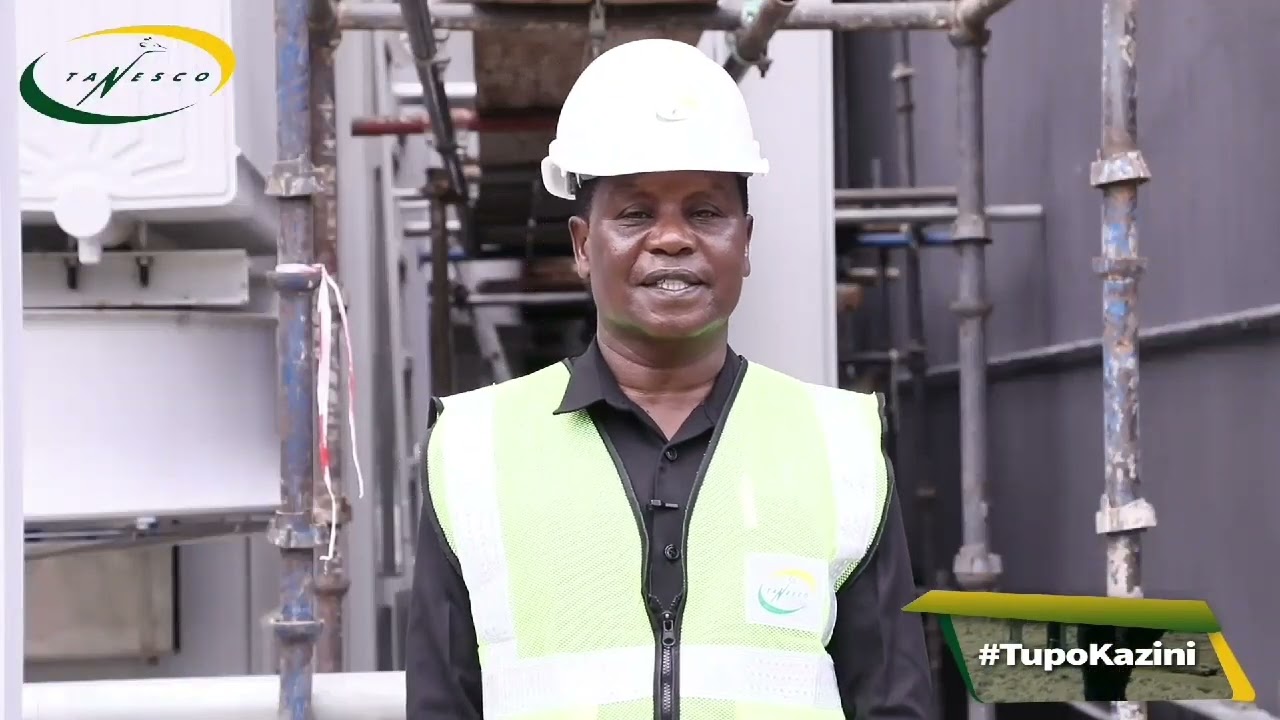 Ziara ya Mwenyekiti wa Bodi ya TANESCO Meja Jenerali Paul Kisesa JNHPP