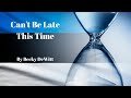 Cant be late by becky dewitt