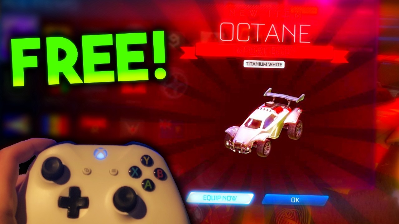 Claim FREE Painted Octane on Rocket League NOW!