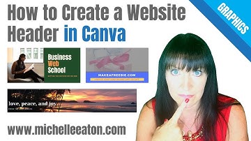 How to Create a Website Header With Canva (Free)