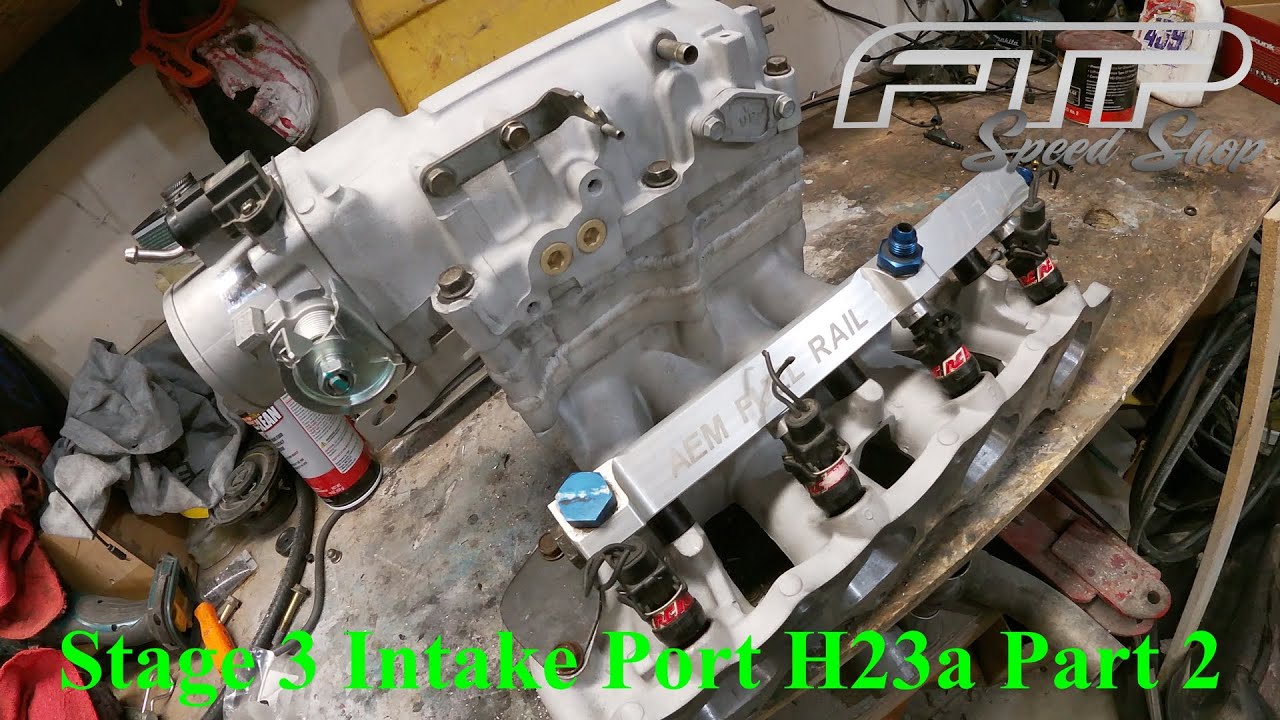 H23 Vtec Stage 3 Intake Port Part 2 YouTube