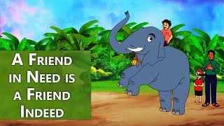 A Friend in Need is a Friend Indeed | Jojo and Popo Story | Moral Stories By Granny | Woka English