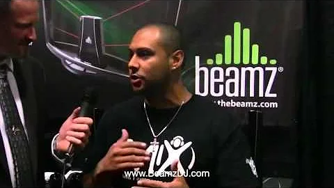 BPR 6 DJ Creame Uses Beamz Laser Controller cool gifts Music Tech Gear Guitar Center Best Buy
