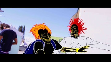 Famous Dex and Rich the kid  Turned into skeleton