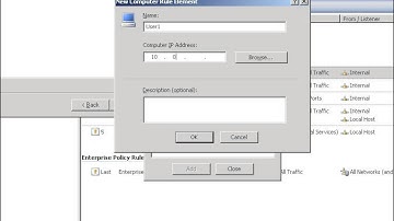 ISAServer6#Block User IP address not access internet