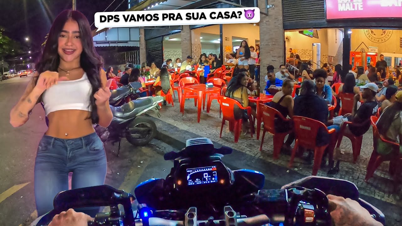 LEVEI A FRENTISTA NO BAR DE TRACER E DPS FOMOS PRA MINHA CASA 😈