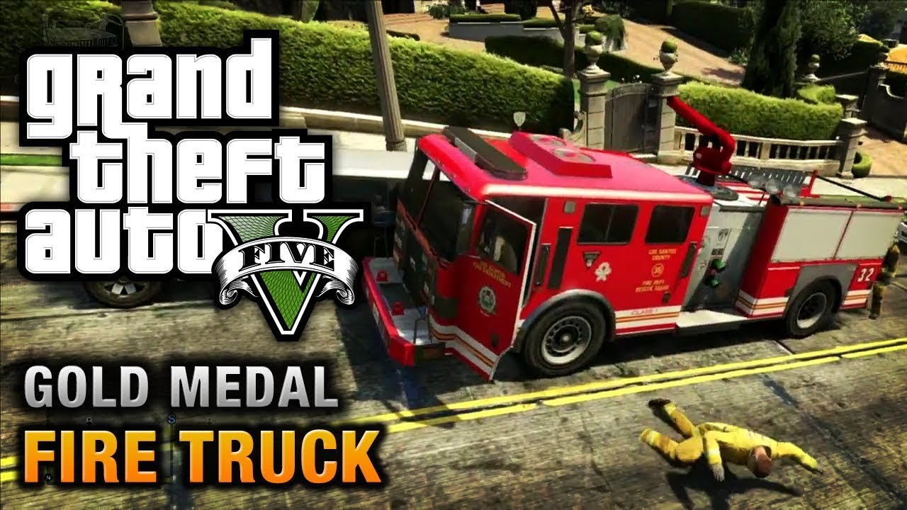 GTA 5 How To Steal The Fire Truck Secret Location Revealed YouTube 