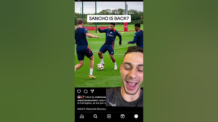 JADON SANCHO RETURNS TO MANCHESTER UNITED #manchesterunited #manutd #mufc #sancho