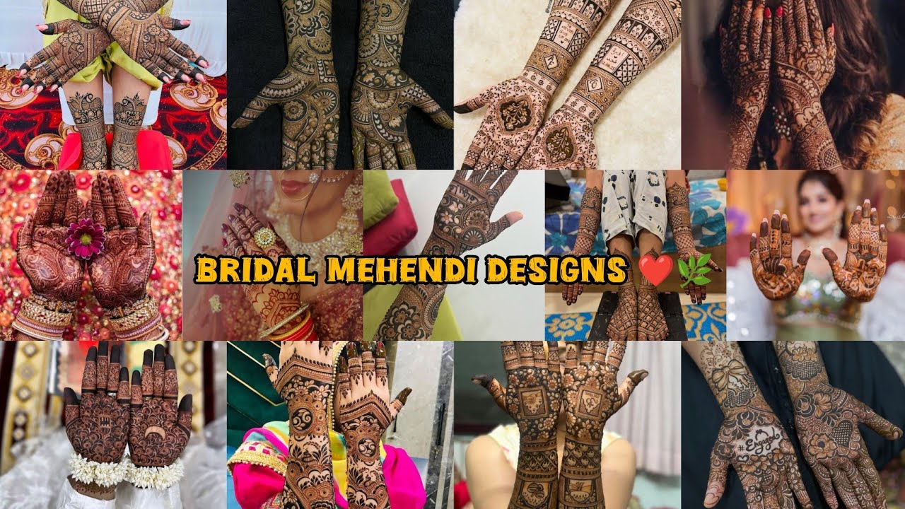 Bridal Mehndi Design 2025 ❤️ | Try this Season 🎀 @zohakha0999