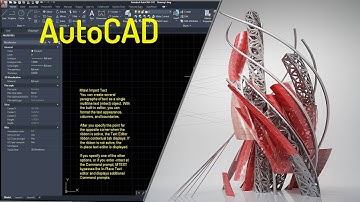 AutoCAD Mtext Import Text From File .txt Format