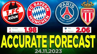 ⚽️ FOOTBALL PREDICTION - Paris Saint Germain Monaco | Bayern Munich Koln Match | Sports Analysis