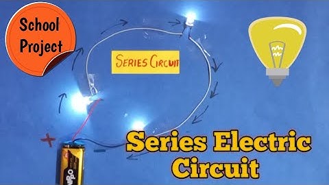Working Model of Series Circuit/Simple Electric Circuit/School project of Physics/Kansal Creation