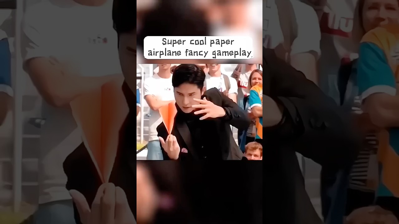 AMAZING Spinning Paper Plane ✈️ 