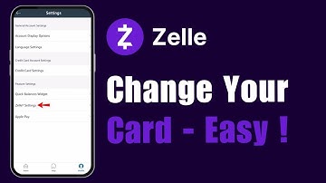 How to Change Your Card in Zelle !