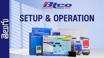 How to Connect and Setup BTCO Starter (DOL & Star Delta) - Telugu Tutorial