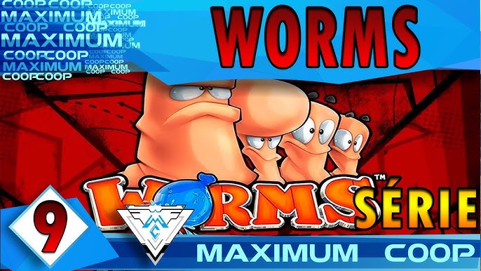 WORMS REVOLUTION COOP #1 - MINHOCAS TRETEIRAS! / Gameplay 1080p PT-BR 