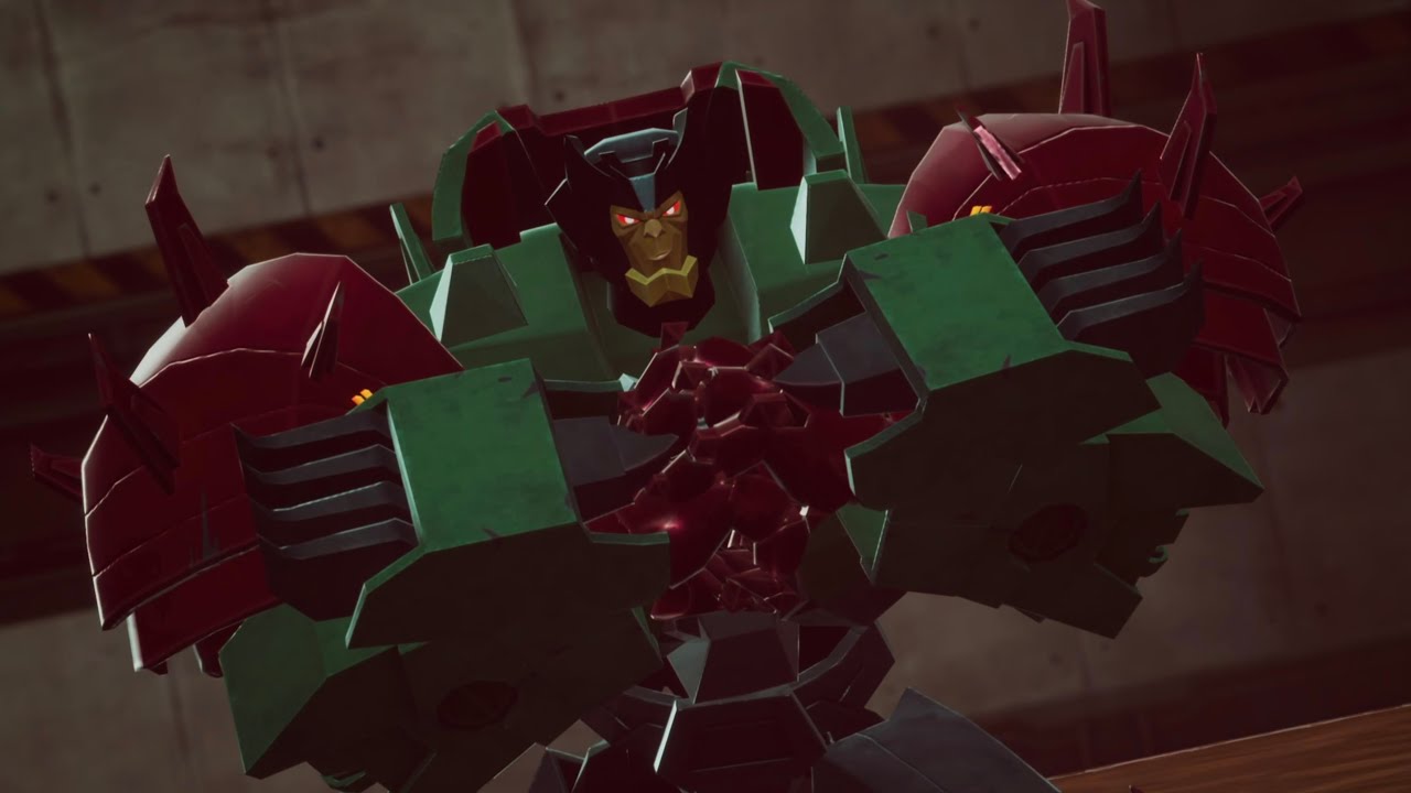 TRANSFORMERS: EARTHSPARK - Expedition - Skullcruncher Boss Fight