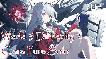 Clara Pure Solo World 3 Difficulty 2 [Honkai: Star Rail - Simulated Universe]