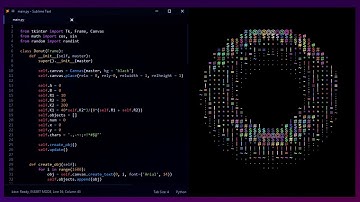 Animación de una dona en 3D con Python - No Talking
