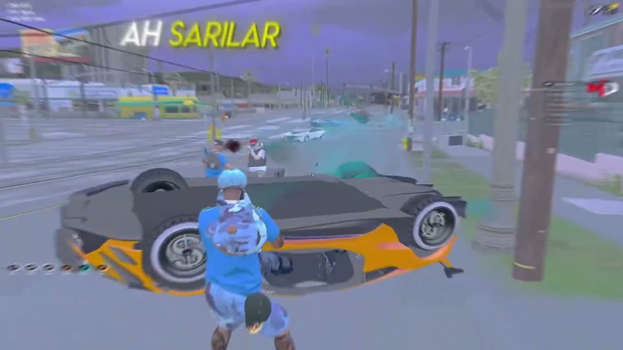 Babayla Zor Yarışırlar 