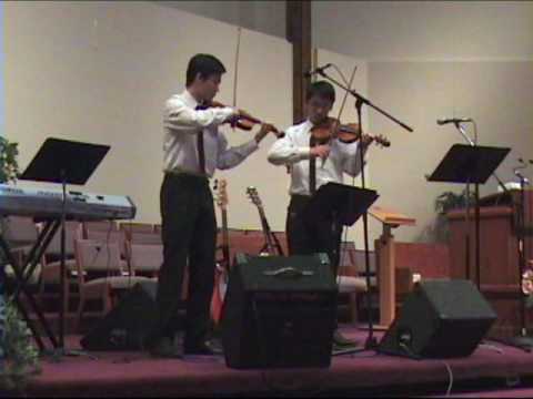 Eric & Kenneth Chow - Violin Duet - What a friend ...