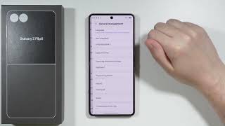 Samsung Galaxy Z Flip 8: How to Change Time Format - Toggle Military Time (12/24-Hour Time Format)